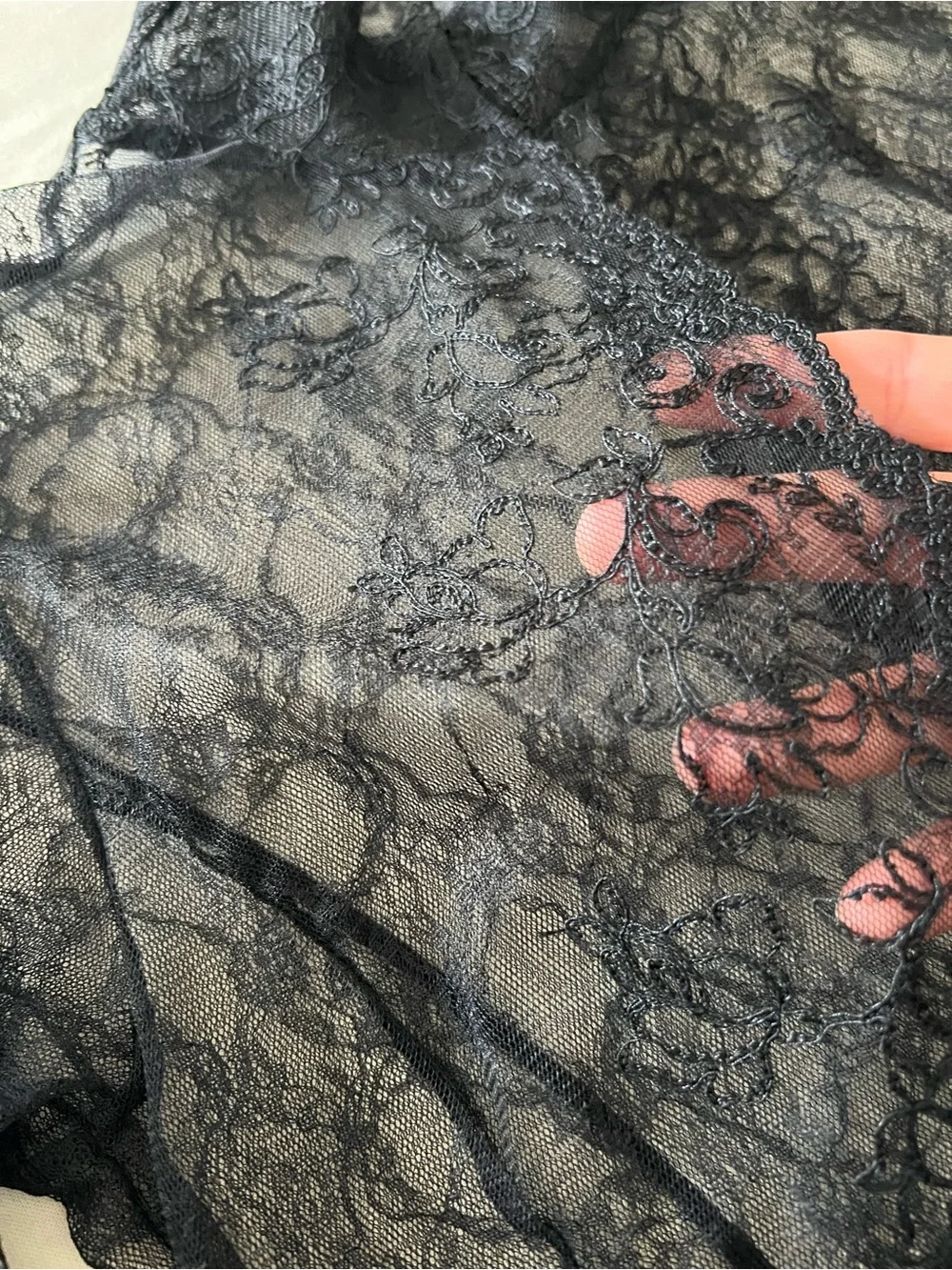 Agent Provocateur Laretta Gown in Black - Picture 12 of 16